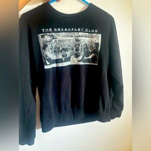 XS breakfast club sweater